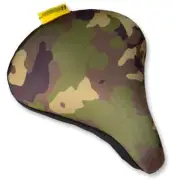 Big Softy Gel Bicycle Seat Cover Camo (Large)