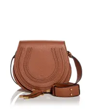 Chloe Marcie Leather Saddle Bag