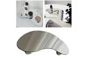 Acrylic Decorative Mirror Tray Home Decoration Coffee Table Tray Office Living Room Bedroom Moon Shape