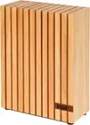 Furi Pro Wooden Knife Block, 5 knife slots, anti-slip feet for safety