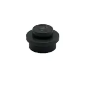 Lego 4073 Dark Bluish Gray Plate Round 1 x 1 With Solid Stud Element 4210633