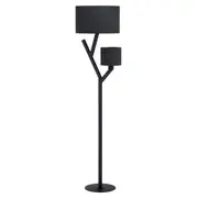 Balnario Floor Lamp 2Lt in Black