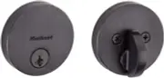 Kwikset 92580-003, Single Cylinder Deadbolt, SmartKey Security, Venetian Bronze