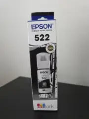 Epson 522 Ecotank T522120-S Black Ink Bottle 65mL Exp. 02/2030