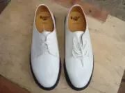 Dr Martens Airwair Shoes in WHITE UK 11 EU 46 US 12, #1461PW free post