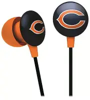 Chicago Bears Hi-Fi Premium Sound Noise-Isolating Earphones - 4568