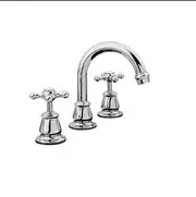 Noosa Basin Three-Piece Set Chrome Solid Brass