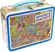 Aquarius Where's Waldo Tin Carry All Fun Box