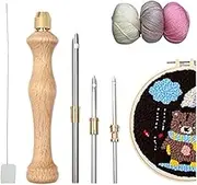 Punch Needle Rug Punch Needle Embroidery Punch Needle Set DIY Craft Needlework Punch Needle for Stitching Applique Good Material