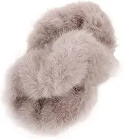 Beavorty Soft Plush Hair Tie Bow for Women Stylish Hair Accessories Braiding Scrunchy Ponytail Holder Elastic for Girls
