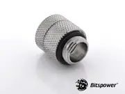Bitspower G1/4" Silver Shining Anti-Twist Adapter [BP-DR-C]