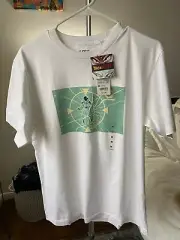 Men's Size Medium M Dragon Ball Uniqlo UT T-shirt White Frieza NWT