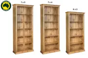 Doublebay (Aussie Made) Highline Bookcase With 70mm Facings Collection - Assorted Colours - Starting From $799 - Includes Free Optional Upgrade to Adjustable Shelves (Valued at $100)
