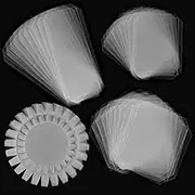 50 Pack Flat Shaker Covers for Card Making Square Round Flat Shaker Covers for Shaker Cards Making Plastic Transparent Shaker Creator Acetate Sheets Arts Crafts Projects DIYScrapbooking Supplies