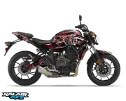 Graphics Kit for YAMAHA FZ-07 MT-07 (2015-2017) Core - RED