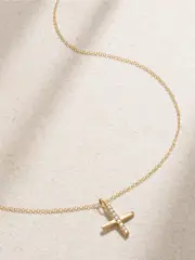 [Melissa Joy Manning] Melissa Joy Manning - X Marks The Spot 14-karat Recycled Gold Necklace - One size One size Gold