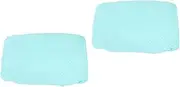 Amosfun 2 Pcs Cover Baby Diaper Change Pad Baby Changing Tables Travel Changing Pad for Changing Table Breathable Cotton Cloth Nappy Baby Shower Baby Changing Pad Soft Four Piece Set