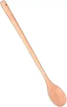 Wooden Spoon Long Handle Design Exquisite Texture Wood Serving Spoons for Kitchens and Restaurants Schima Superba Lightweight 49g