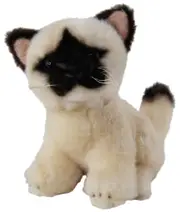 Siamese Cat Kitten Azalea 16cm Plush Soft Toy Elka Australia