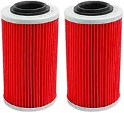 2/4/6 Motorcycle Engine Parts Oil for C-an A-M Spy-der GS RS RT RSS RTS 990 998 SE5 SM5 2008 2009 2010 2011 2012 2013 Replacement of Accessories (Color : Red 2pcs)