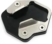 Aluminum Motorcycle Kickstand Side Stand Extension Base Plate Pad Foot Compatible with Triumph Tiger 800 2013 2014 2016 2017
