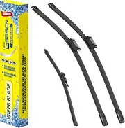 GSPSCN 3 Wipers Replacement for Land Rover Range Rover Velar 2024 2023 2022 2021 2020 2019 2018，Original Equipment Windshield Wiper Blades 26"+19"+13" (set of 3) Top Lock