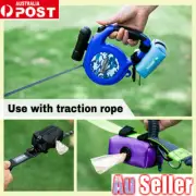Dog Waste Poo Bag Dispenser Holder Nylon Zipped Container & Lead Clip KU