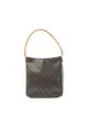 二奢 Pre-loved Louis Vuitton Looping GM monogram Shoulder bag PVC leather Brown
