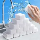 UP 100PCS Magic Sponge Eraser Home Kitchen Car Melamine Foam Cleaner 10*6*2cm