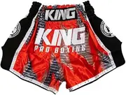 [King Pro Boxing] Muay Thai Shorts Stadium 3 Small, Blue, 30