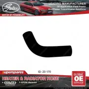 Gates Upper Radiator Hose for Morris Minor Mini XL 1.0L 1.1L 0.9L Length 170mm (for: Morris)