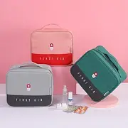 Thickened Large Capacity Medicine Box Family Medicine Bag Portable Storage Bag Cloth Art Box Multifunctional Layered Medicine Box