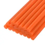 30pcs Mini Hot Glue Gun Sticks 4" x 0.28" for Glue Gun, Orange