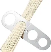 Stainless Steel Spaghetti Measurer,Pasta Spaghetti Measurer Tool Foldable - Pasta Portion Control Gadget Multi-Functional Cooking Tool for Dining Room