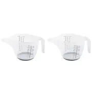 2x Progressive Precise 4-Cup 1L Pour Measuring Pitcher Liquid/Powder Kitchen