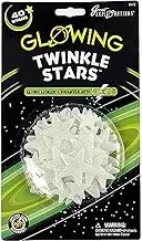 Great Explorations, Glow in The Dark Twinkle Stars - 40 Stars per Package - Safe for Walls