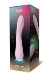 Ovo Ciana Ergonomic Design Rechargeable Silicone Powerful G Spot Vibrator
