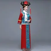 [JIMINISO] 6 Colors Spring Chinese Traditional Dress Hanfu Women Retro Cheongsam Palace Dance Qipao Dress Princess Cosplay Costume