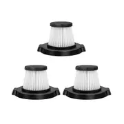 3pcs Vacuum Cleaner Filter Elements For Kolala Xcqi002 Separation Cleanable Robot Vacuum Cleaner Re