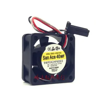 全新 San Ace 40WF 24V 0.076A 9WF0424F6D03/D04 發那科散熱風扇