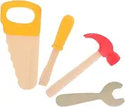 Y Tool Set 4pcs Simulation Hammers Fake Chainsaws Drills Boys and Girls Mallet Mechanics Toys Educational Birthday Celebrations