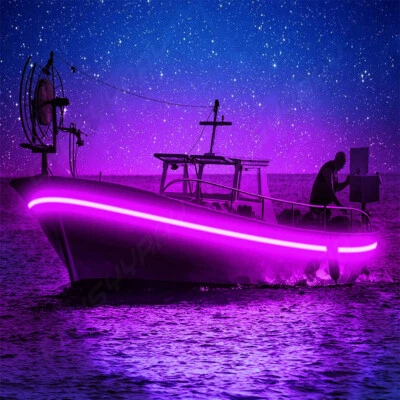 LED Black Lights Night Fishing LED Strip UV Ultraviolet boat bass fishing 12V