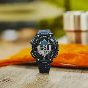 【CASIO 卡西歐】戶外裝備太陽能電子錶 深海藍 51.7mm(PRG-340SC-2)