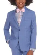 Tommy Hilfiger Boys' Legacy Blazer Suit Jacket in Blue Duskie Boy Size 14 NWT