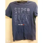 SUPERDRY極度乾燥 T恤 深藍L