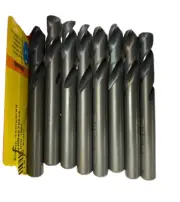 8x Dormer A120 8.40mm HSS Stub Jobber Drill Carbide Vaporised Straight Shank New