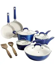 Kenmore Arlington 12Pc Aluminum Ceramic Coated Nonstick Cookware Set