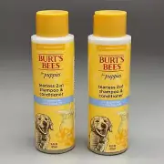 BURT'S BEE'S 2PK For Puppies Tearless 2-in-1 Shampoo & Conditioner 16 oz FFP4775