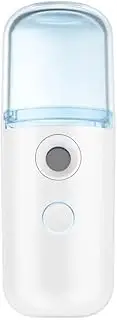 Nano Facial Mister, Mini Facial Steamer, Handy Moisturizing Mist Sprayer, Atomization Skin Care Steamer, USB Rechargeable, You May Receive Defective Products Please Feel Free to Contact Us