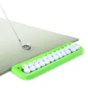GoSports All-Weather Golf Ball Tray - 24 Ball Capacity -Green